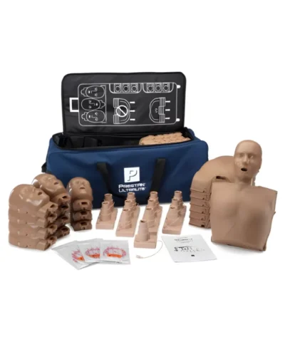 PRESTAN Ultralite Manikin 12-Pack with CPR Feedback, Dark Skin