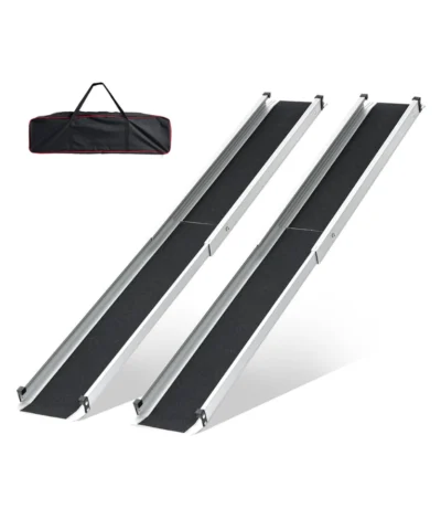 7-Foot Telescopic Aluminum Ramp for Wheelchairs & Mobility | TR7202500