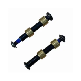 Richmond Castor Axle and Nut M10 x 40mm CAX202500 - Zinc Plated