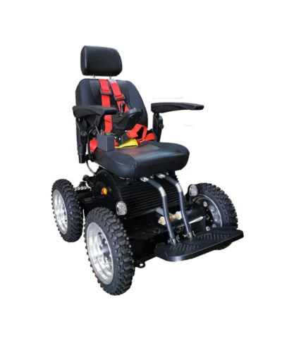 Wheelchair88 PW-4x4Q: 4WD Stair Climbing Power Wheelchair