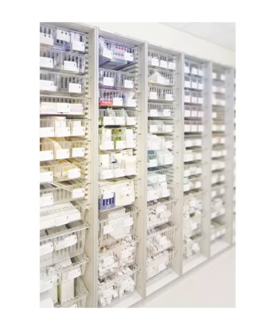 HTM 71 Open Storage Cabinet with Liners - 455W × 394D × 750H