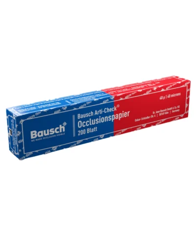 Bausch Arti‑Check 40µ Strips Blue/Red 104 × 20 mm, 200 pcs