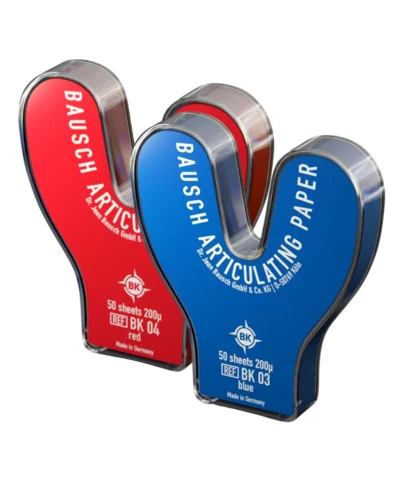 Bausch Articulating Paper 200µ Horseshoe, 50 Sheets