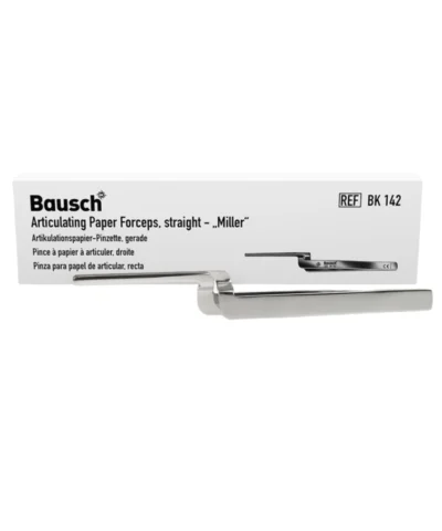 Bausch Miller‑Type Articulating Paper Forceps, Stainless Steel