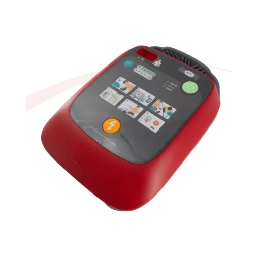 AMU HBO-07 Automated External Defibrillator AED Adult & Paediatric 200J Biphasic LCD 12 Languages IP55 Self-Test