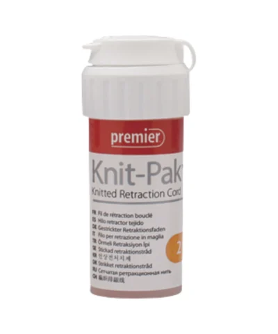 Premier Dental Knit-Pak Retraction Cord Size 2 (Non-impregnated) 9007555