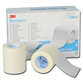 3M Micropore Paper Surgical Tape 5cm x 9.14m (2in x 10yds)