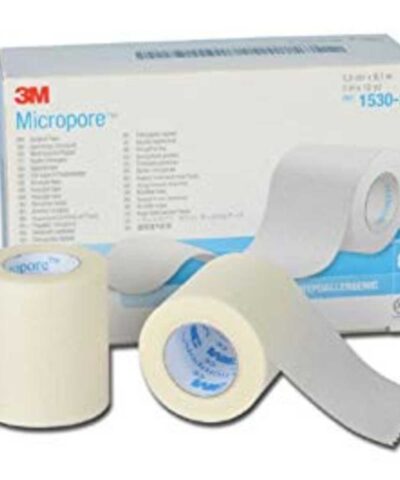 3M Micropore Paper Surgical Tape 5cm x 9.14m (2in x 10yds)