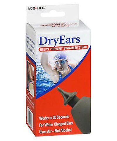 Acu Life Dry Ears - Water Removal Tool for Swimmer's Ear Prevention