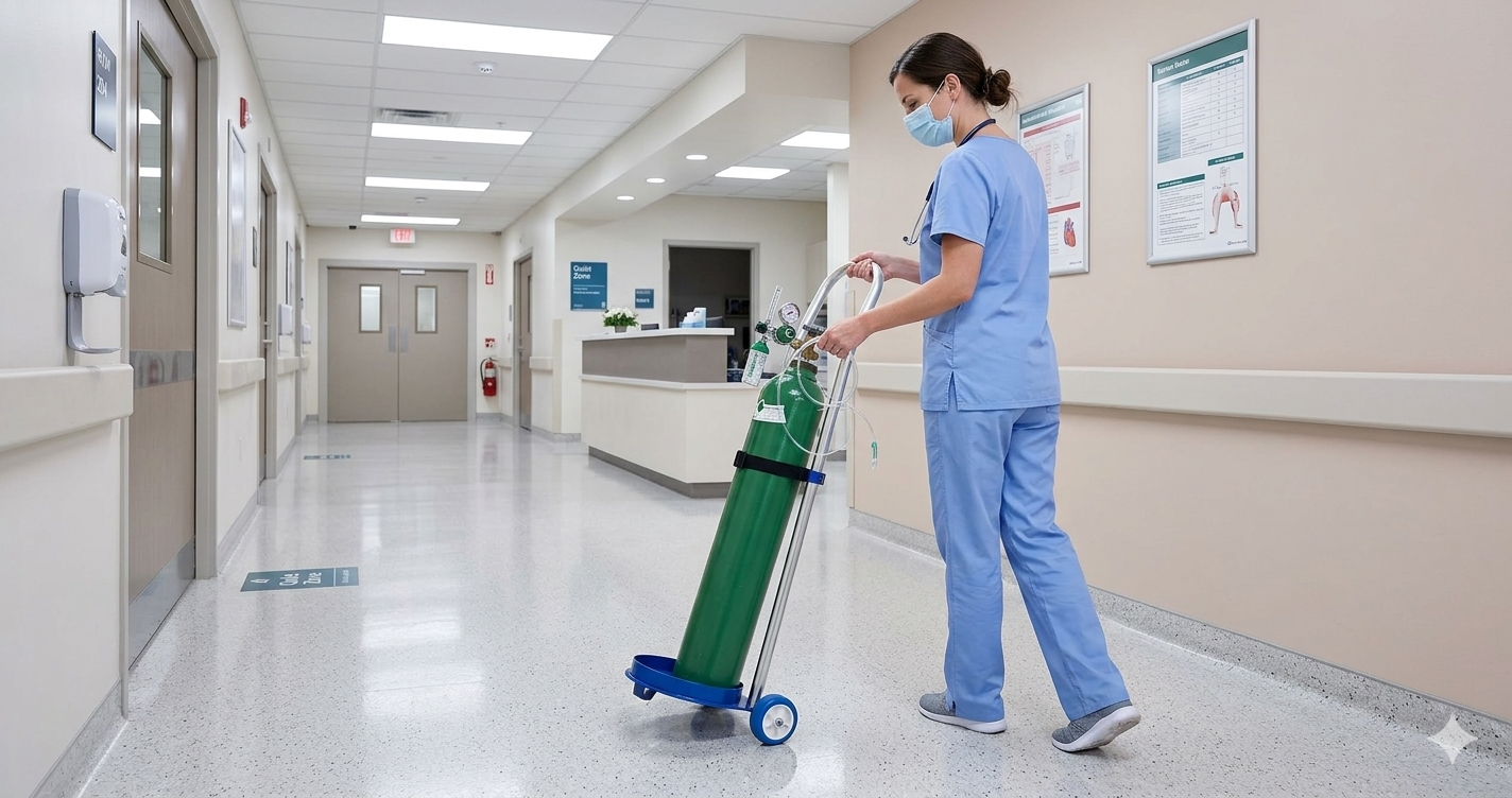 oxygen-cylinder-trolleys-safe-and-efficient-patient-support