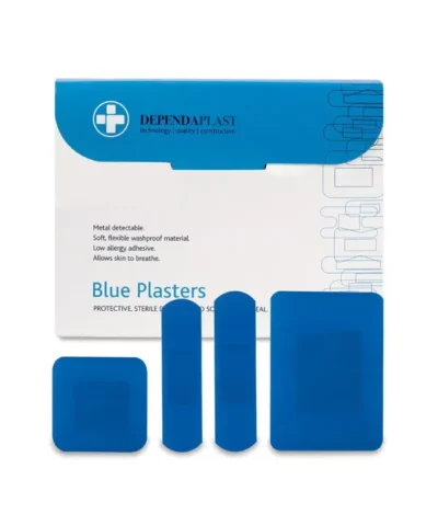 Dependaplast Blue Plasters – Metal Detectable Sterile Dressings