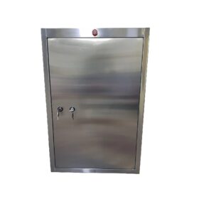 Secure Narcotic Storage Cabinet – 50x30x60 cm, Double-Lock, Heavy-Duty Steel