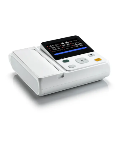 12-Channel ECG Machine with 7-Inch Touch Screen - PE-E12C