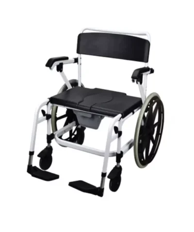 Heavy-Duty 3-in-1 Commode Wheelchair