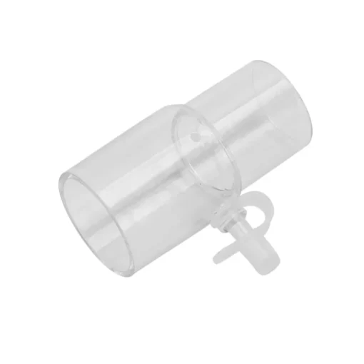 Oxygen T Connector for Respiratory Therapy Systems