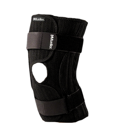 Mueller Elastic Knee Brace – Black | Support & Compression