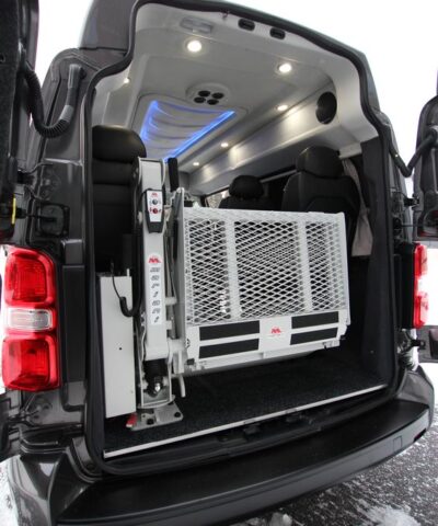 Single Arm Wheelchair Lift for Van – Aluminium by Marafek Mobility